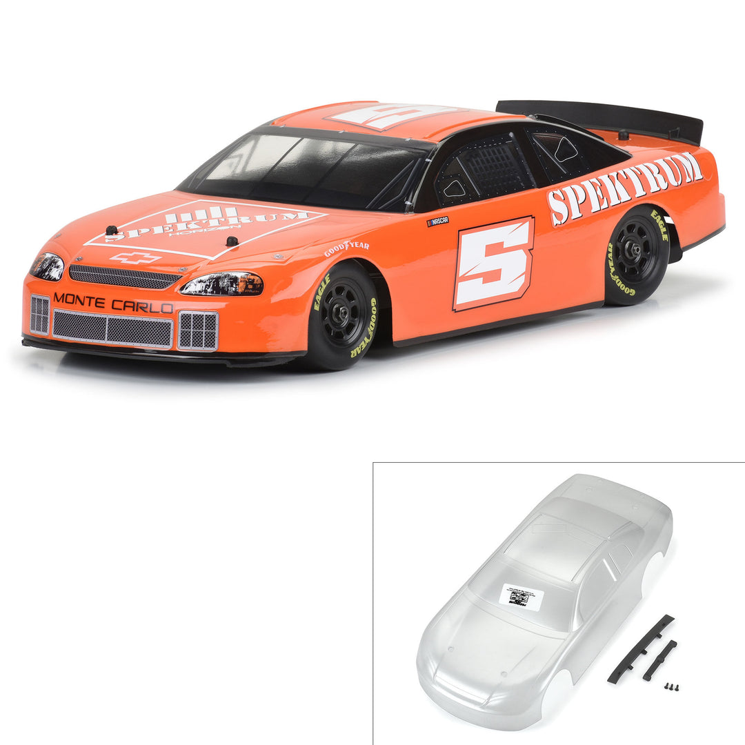 Pro-Line Racing 1/12 Pre-Cut 1996 Chevy Monte Carlo Clear Body: Losi NASCAR PRO371317