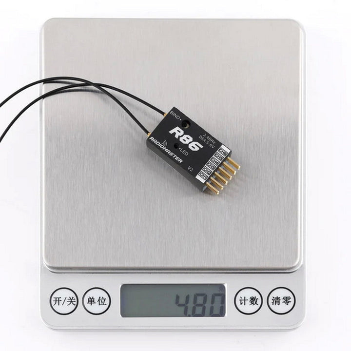 RadioMaster R86 6 Channel RC Radio Receiver V2