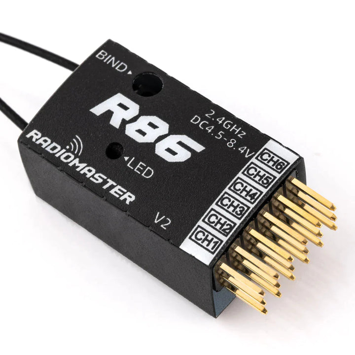 RadioMaster R86 6 Channel RC Radio Receiver V2