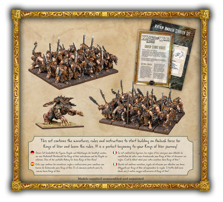 Kings of War Ratkin Ambush Starter Set MGKWRK103
