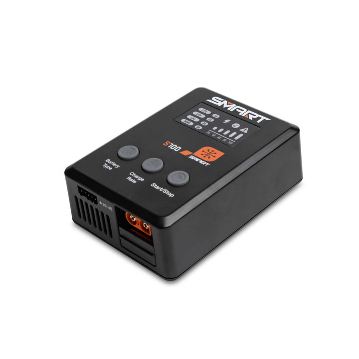 Spektrum Smart Powerstage Surface Bundle: 5000mAh 4S 50C LiPo Battery (IC5) / 100W S100 Charger SPMX-1035
