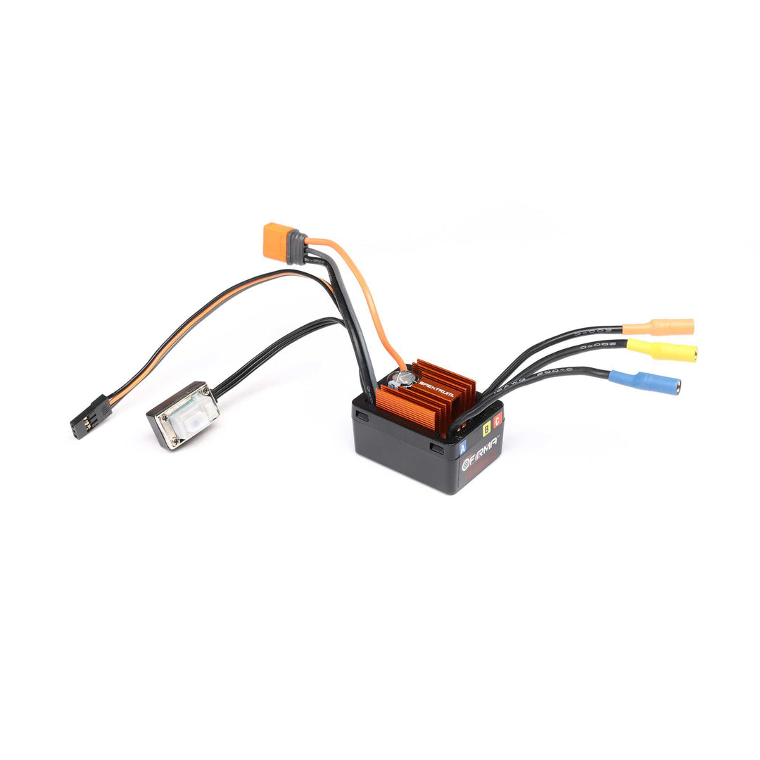 Spektrum Firma 30A BL Smart ESC: 1/12 Losi NASCAR AWD RC Racecar SPMX-1111