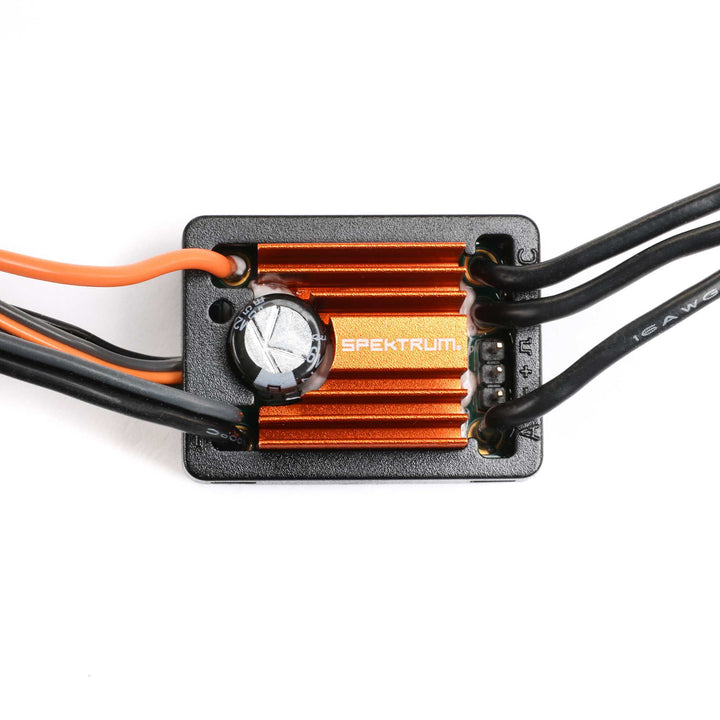 Spektrum Firma 30A BL Smart ESC: 1/12 Losi NASCAR AWD RC Racecar SPMX-1111