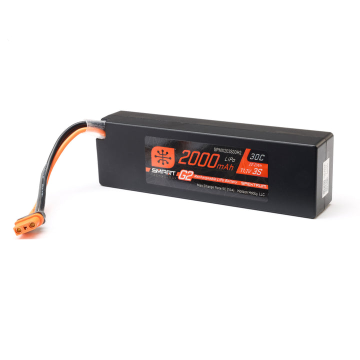 11.1V 2000mAh 3S 30C Smart G2 LiPo Battery: IC2 Connector