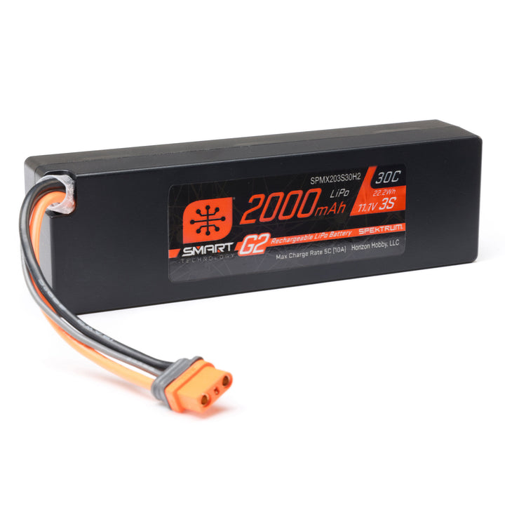 11.1V 2000mAh 3S 30C Smart G2 LiPo Battery: IC2 Connector