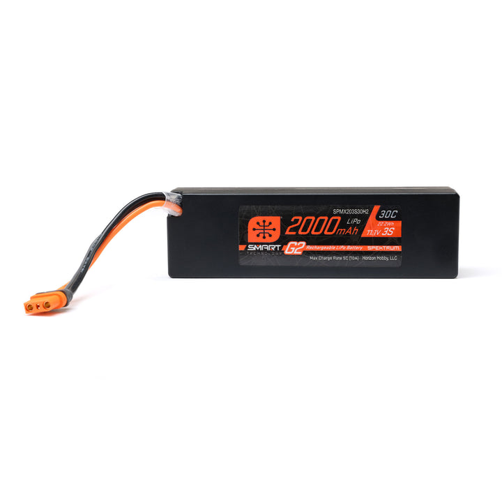 11.1V 2000mAh 3S 30C Smart G2 LiPo Battery: IC2 Connector