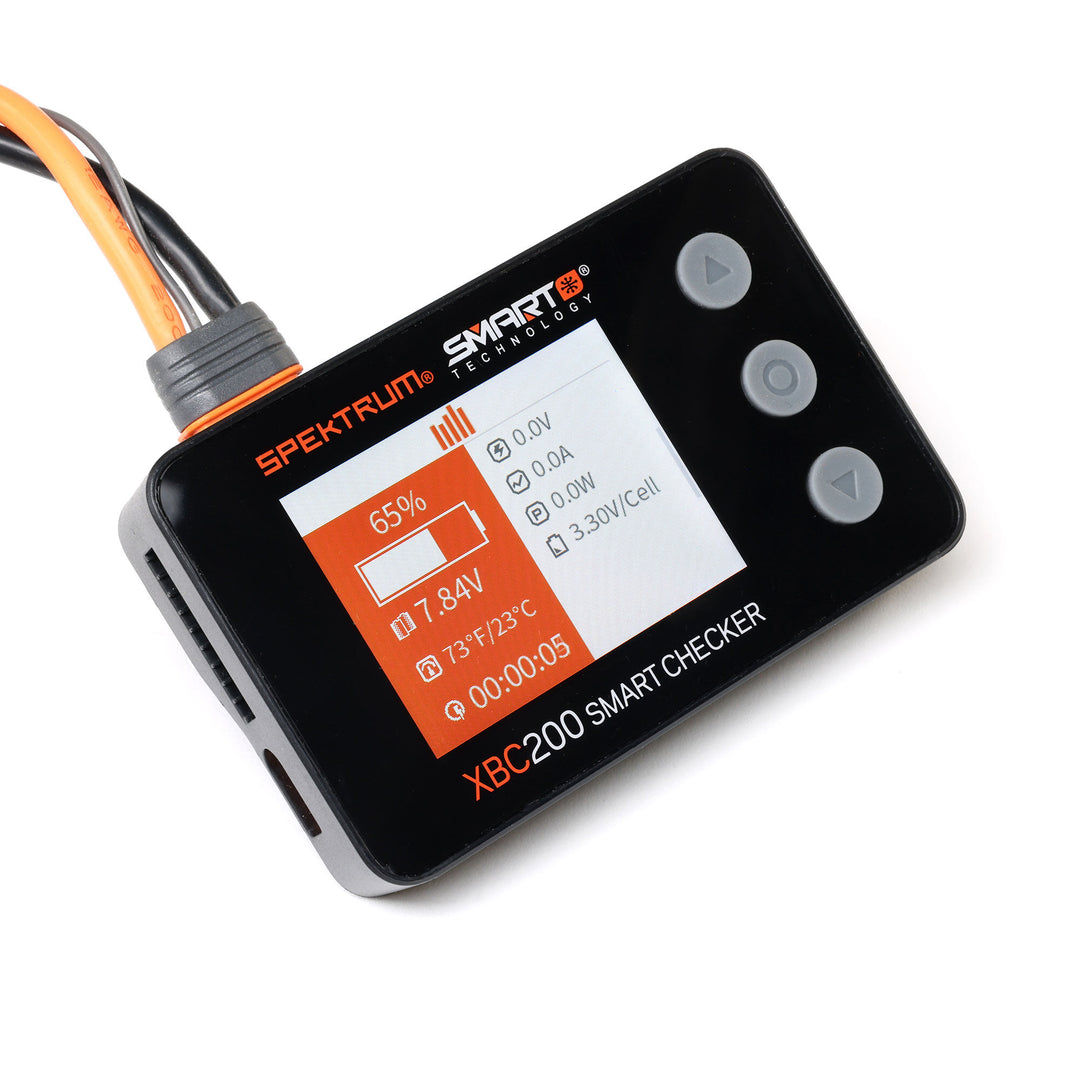 Spektrum XBC200 Smart Battery Checker &amp; Servo Tester SPMXBC200