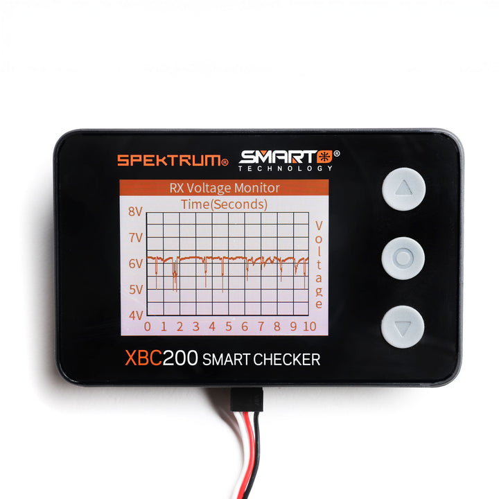 Spektrum XBC200 Smart Battery Checker &amp; Servo Tester SPMXBC200