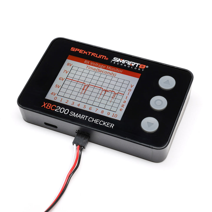 Spektrum XBC200 Smart Battery Checker &amp; Servo Tester SPMXBC200