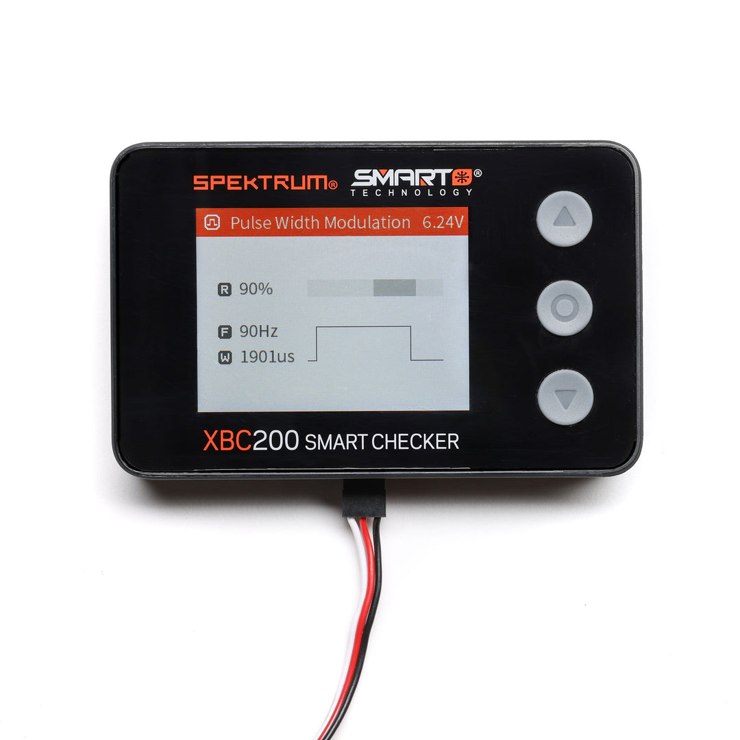 Spektrum XBC200 Smart Battery Checker &amp; Servo Tester SPMXBC200