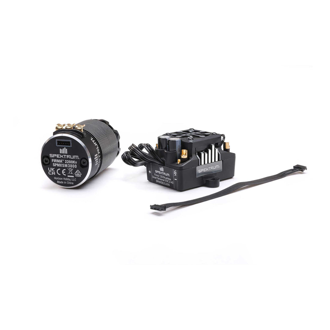 Spektrum FIRMA 130 BL Sensored Smart ESC/2200Kv MotorCombo SPMXSEMC17