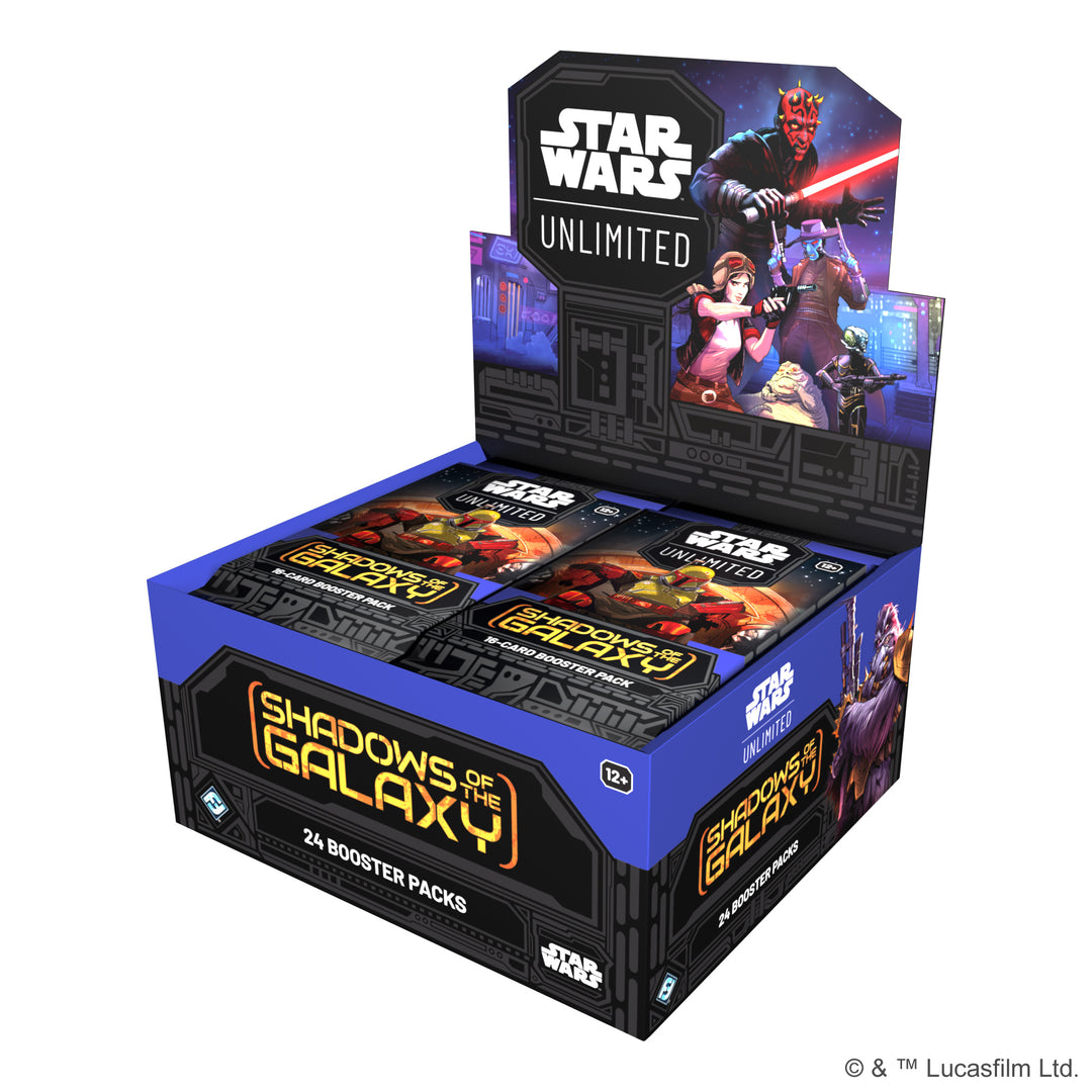 Star Wars: Unlimited - Shadows of the Galaxy: Booster Box Display