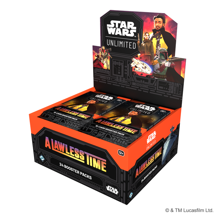 Star Wars: Unlimited - A Lawless Time: Booster Display