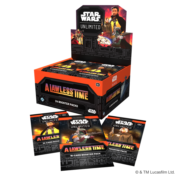 Star Wars: Unlimited - A Lawless Time: Booster Display