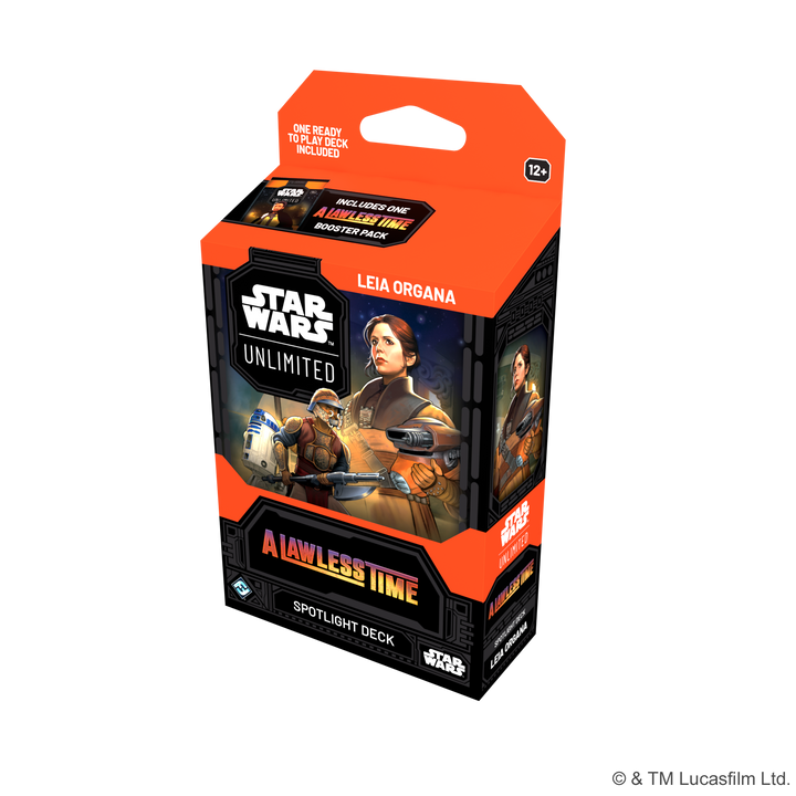 Star Wars: Unlimited - A Lawless Time: Leia Spotlight Deck
