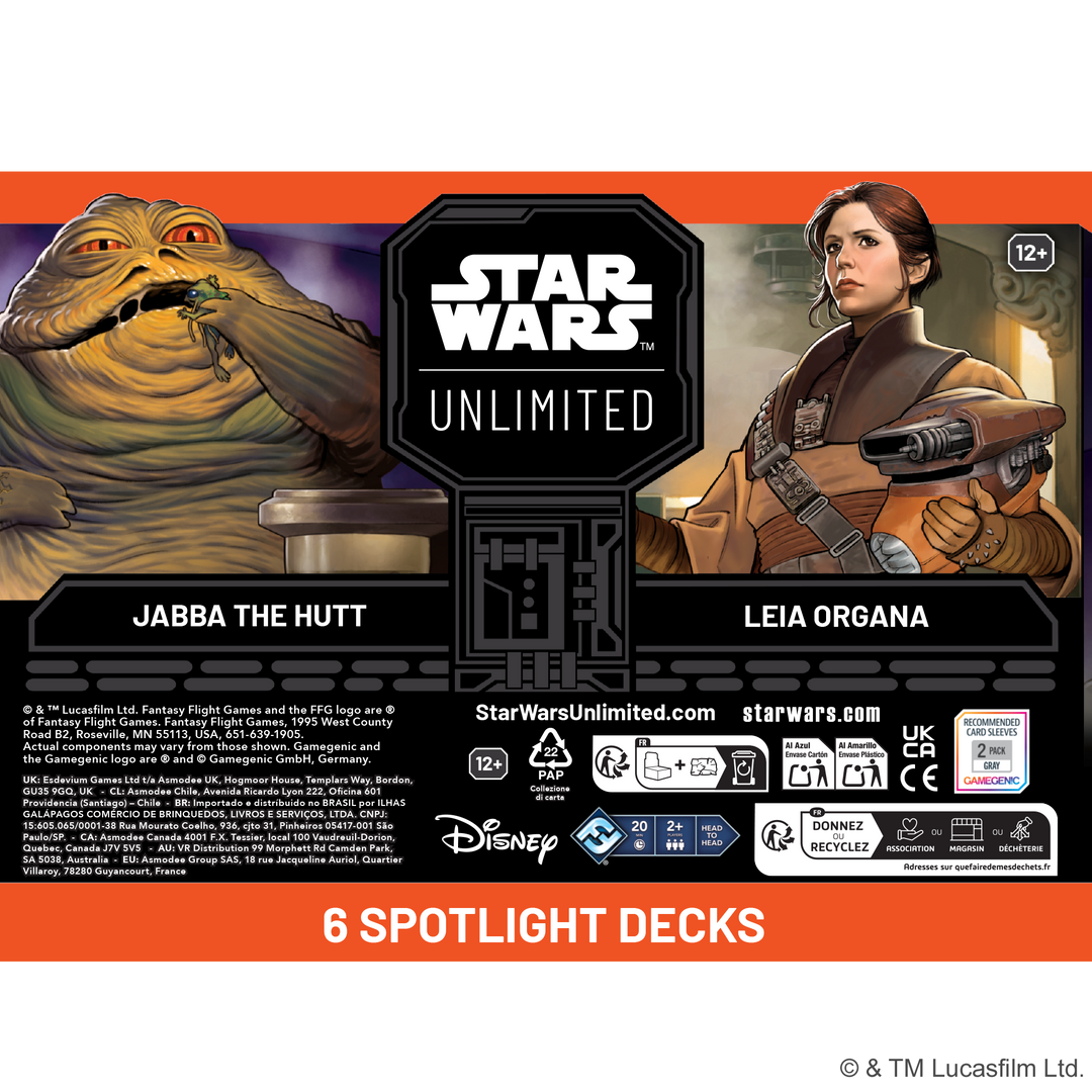Star Wars: Unlimited - A Lawless Time: Leia Spotlight Deck