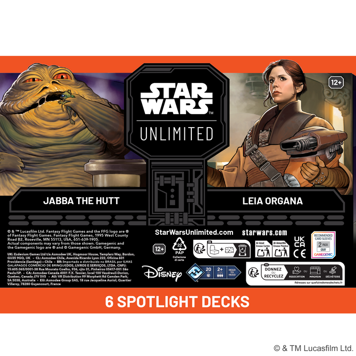Star Wars: Unlimited - A Lawless Time: Leia Spotlight Deck