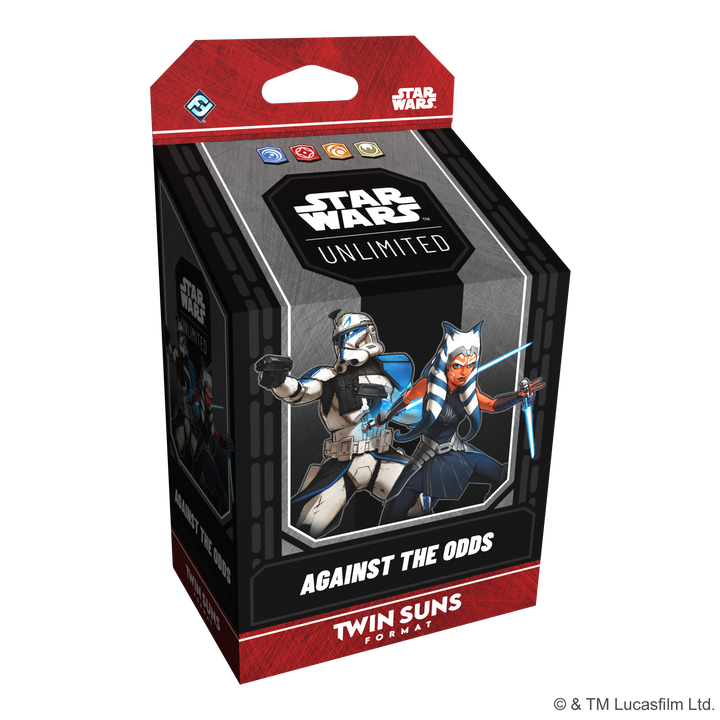 Star Wars: Unlimited - Against the Odds: Ahsoka Tano &amp; Rex Twin Suns Deck