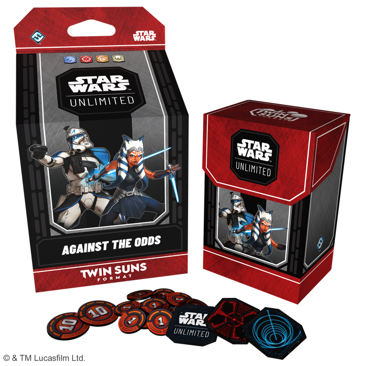 Star Wars: Unlimited - Against the Odds: Ahsoka Tano &amp; Rex Twin Suns Deck