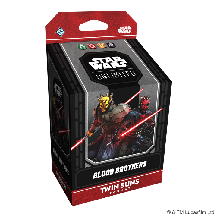 Star Wars: Unlimited - Blood Brothers: Maul &amp; Savage Opress Twin Suns Deck