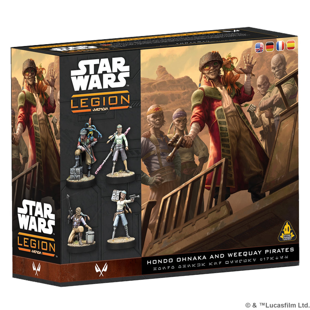 Star Wars: Legion - Hondo Ohnaka &amp; Weequay Pirates (SWQ45)