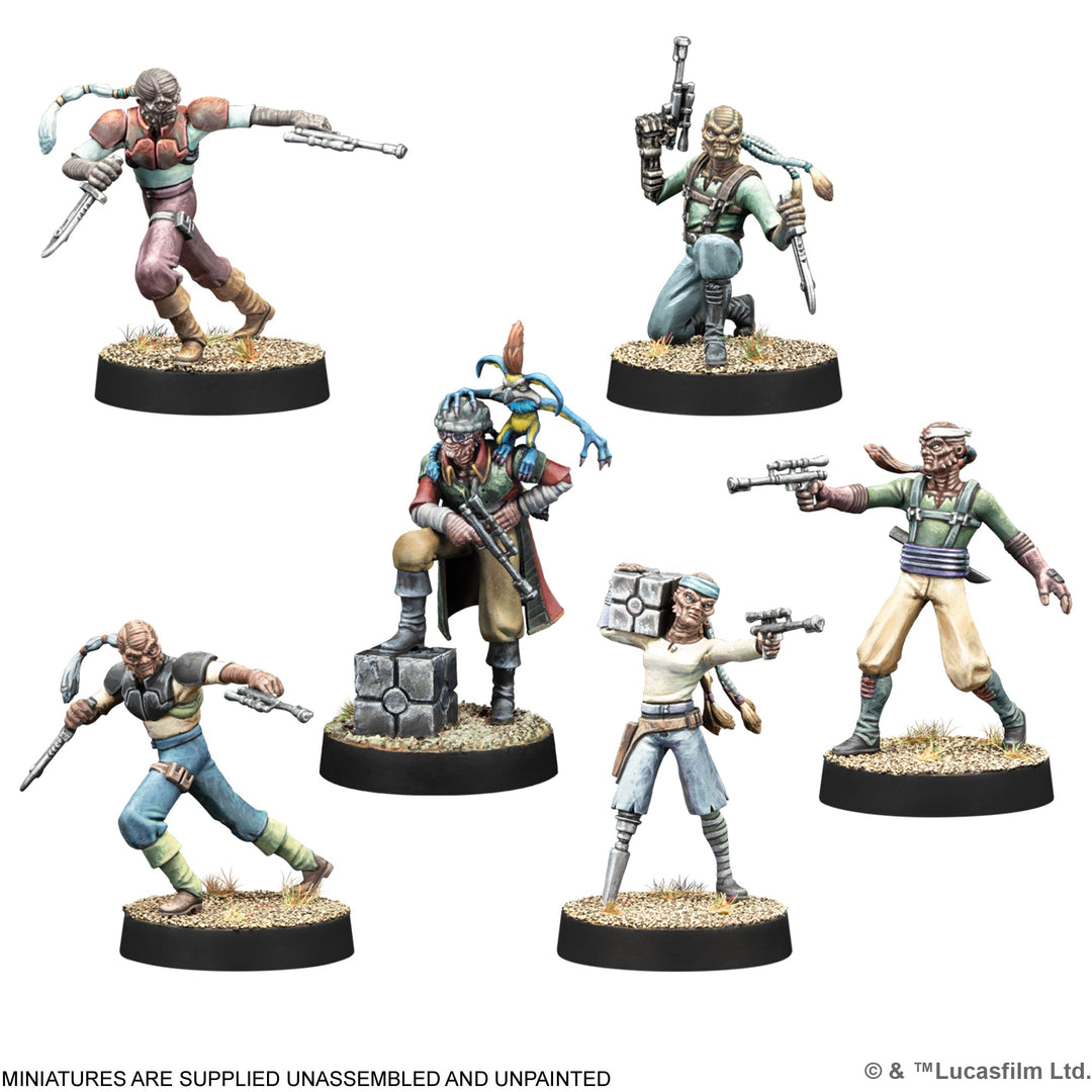 Star Wars: Legion - Hondo Ohnaka &amp; Weequay Pirates (SWQ45)