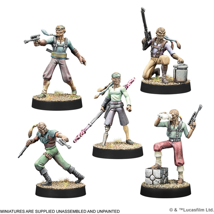 Star Wars: Legion - Hondo Ohnaka &amp; Weequay Pirates (SWQ45)