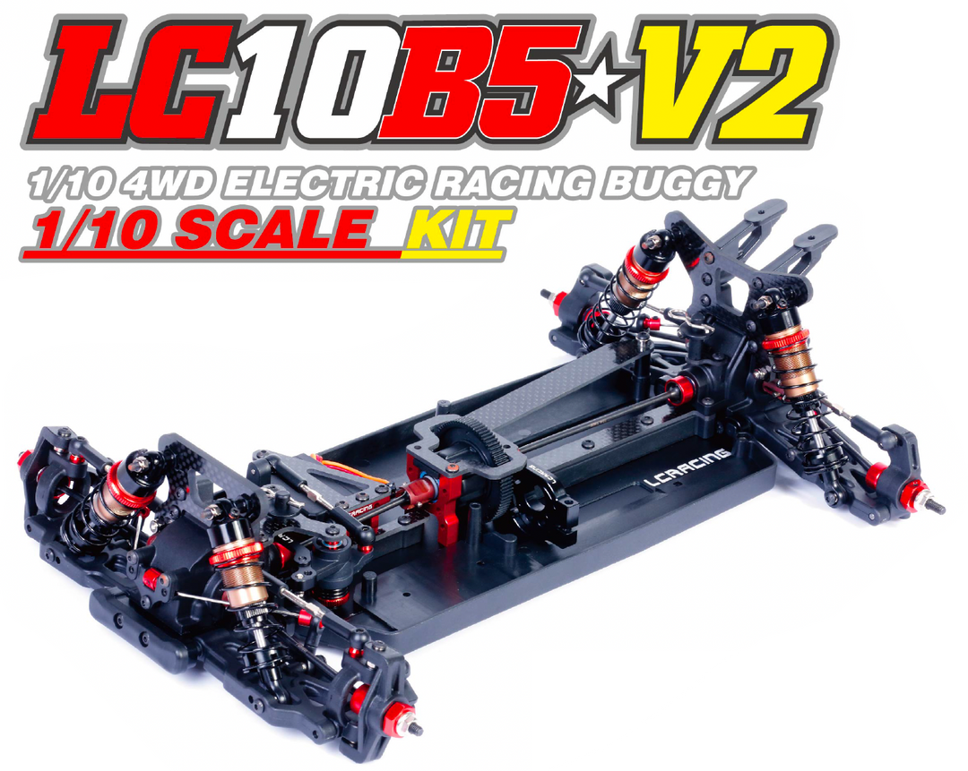LC Racing LC10B5 1/10 4WD Competition Buggy Kit With Slipper and Gear Differential V2 LC10B5V2-003