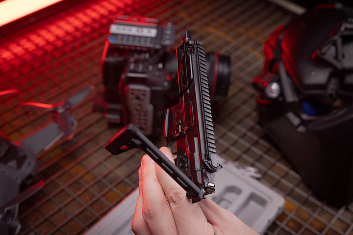GoatGuns Miniature 1/3 Scale Die-Cast Sig Sauer MCX Model Kit (Black)
