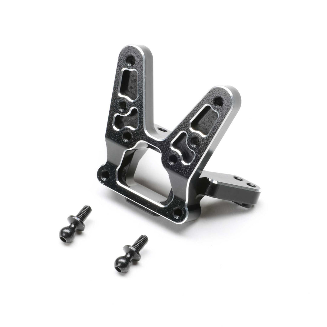 Team Losi Racing Rear Bulkhead, Aluminum, Black: 22S Sprint TLR-1072
