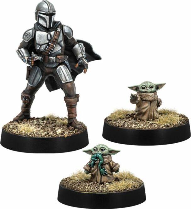Star Wars Legion: Din Djarin and Grogu