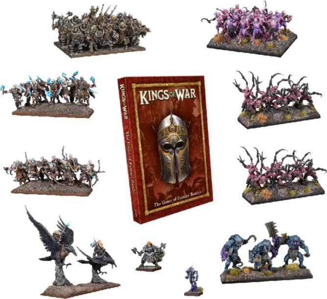 Kings of War 3rd Edition: Ice and Shadow 2-Player Starter Set