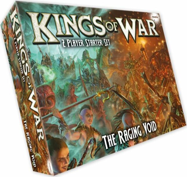 Kings of War 3rd Edition: The Raging Void: Twilight Kin vs Abyssal Dwarfs 2 Player Set
