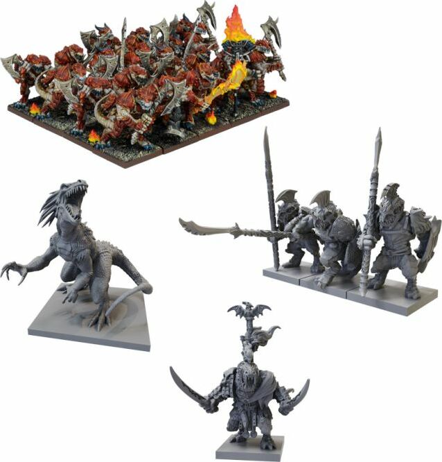 Kings of War 3rd Edition: Salamander Army