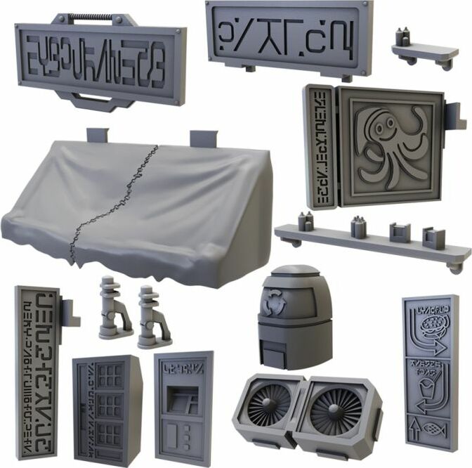 TerrainCrate: Battlezone Street Accessories