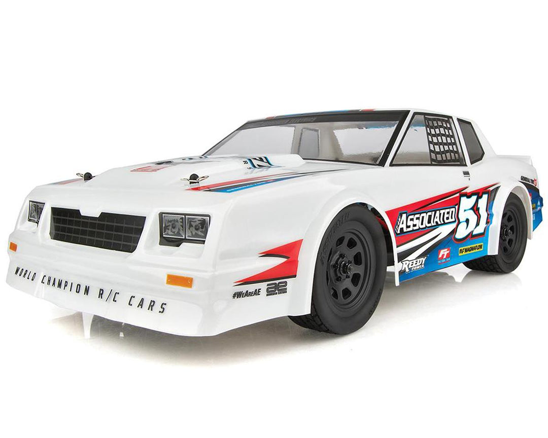 Team Associated SR10 Street Stock Body (Clear) 71192 | ASC71192