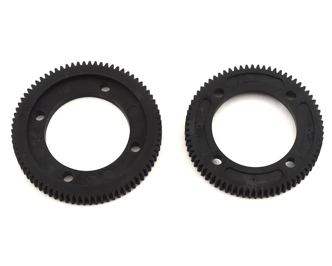 Team Associated RC10B74 Center Differential Spur Gear Set (72T &amp; 78T) 92149