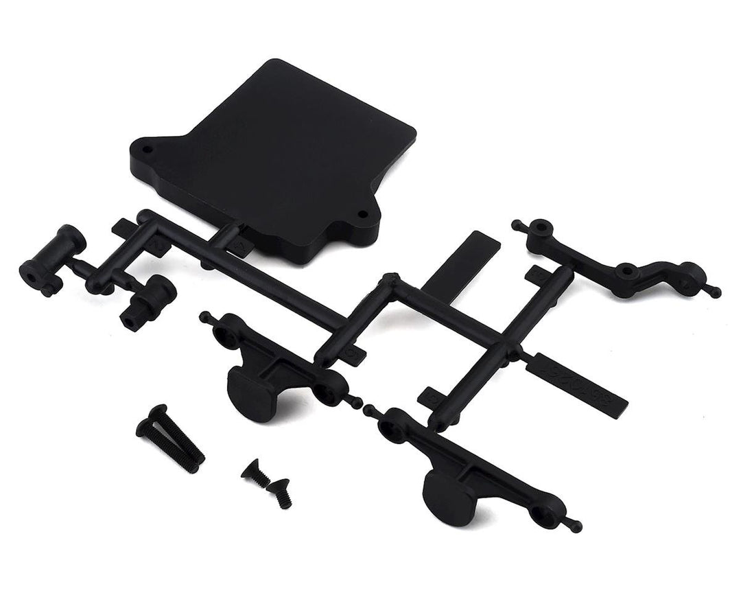 Team Associated RC10B74.1 LP Battery Posts &amp; Fan Mount Set 92268