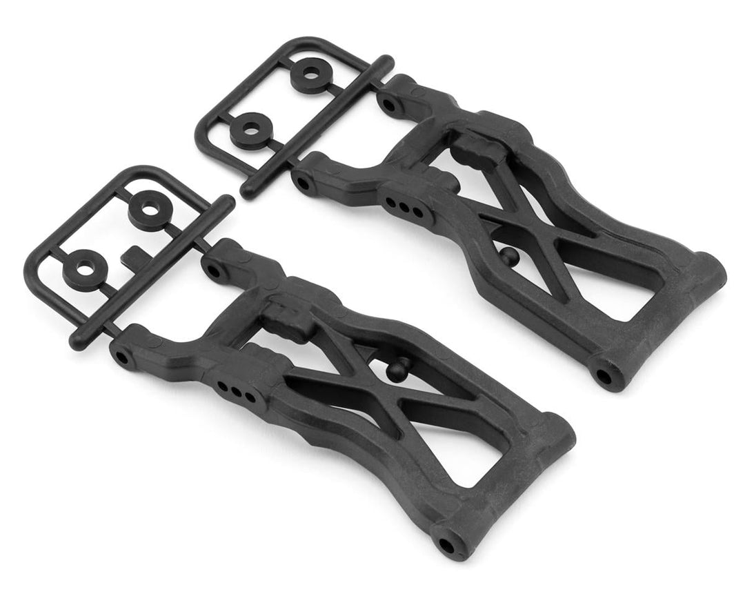 Team Associated RC10B7.1 Factory Team V2 Carbon Rear Suspension Arms (2) (78mm) ASC92589