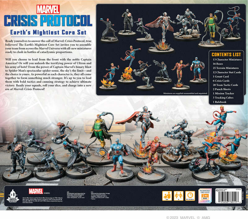 Marvel: Crisis Protocol - Earth's Mightiest Core Set