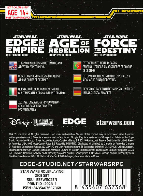 Star Wars Roleplaying Dice - Enhance Your Gameplay!