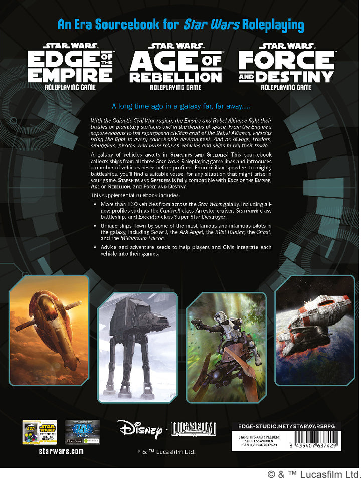 Star Wars RPG: Starships and Speeders