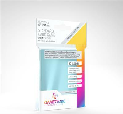 Prime Standard Card Game Sleeves 66 X 91 Mm