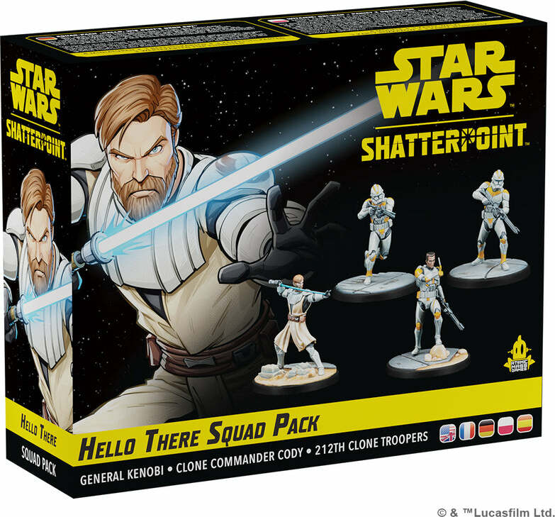 Star Wars: Shatterpoint - Hello There: General Obi-Wan Kenobi Squad Pack