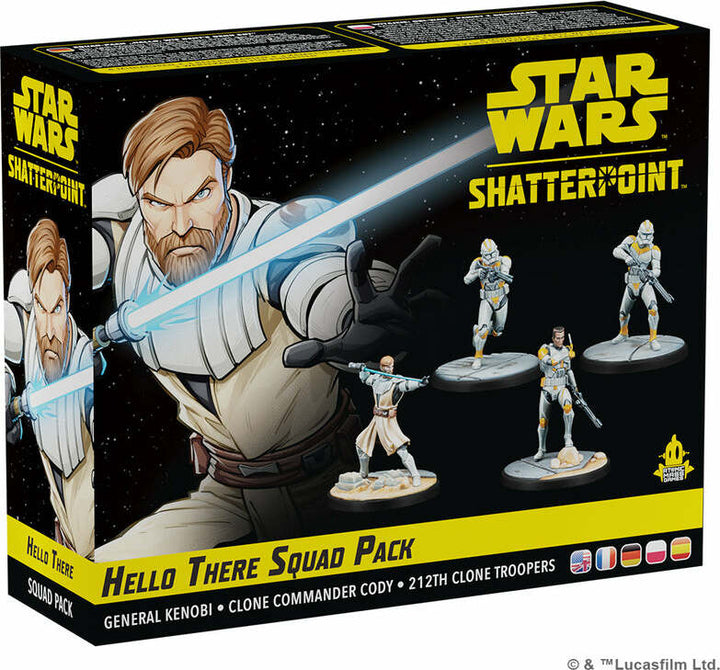 Star Wars: Shatterpoint - Hello There: General Obi-Wan Kenobi Squad Pack