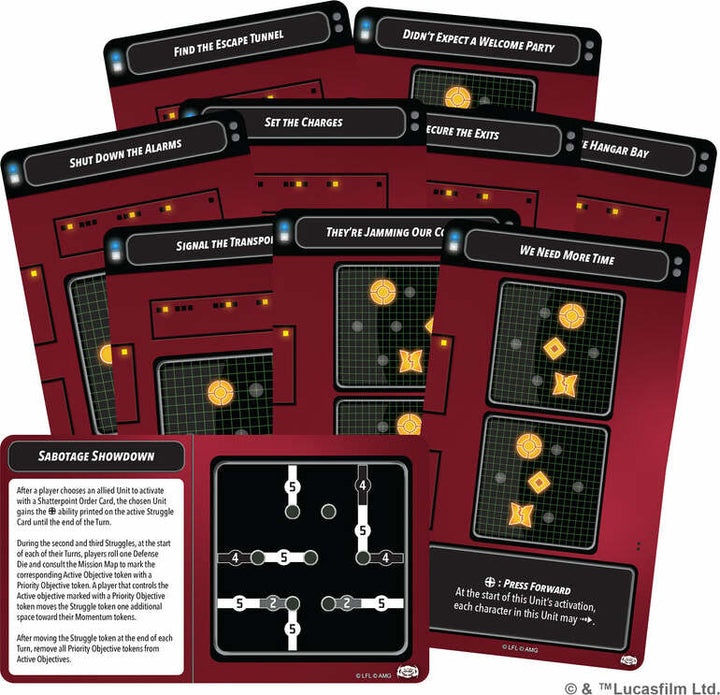 Star Wars Shatterpoint Sabotage Showdown Mission Pack