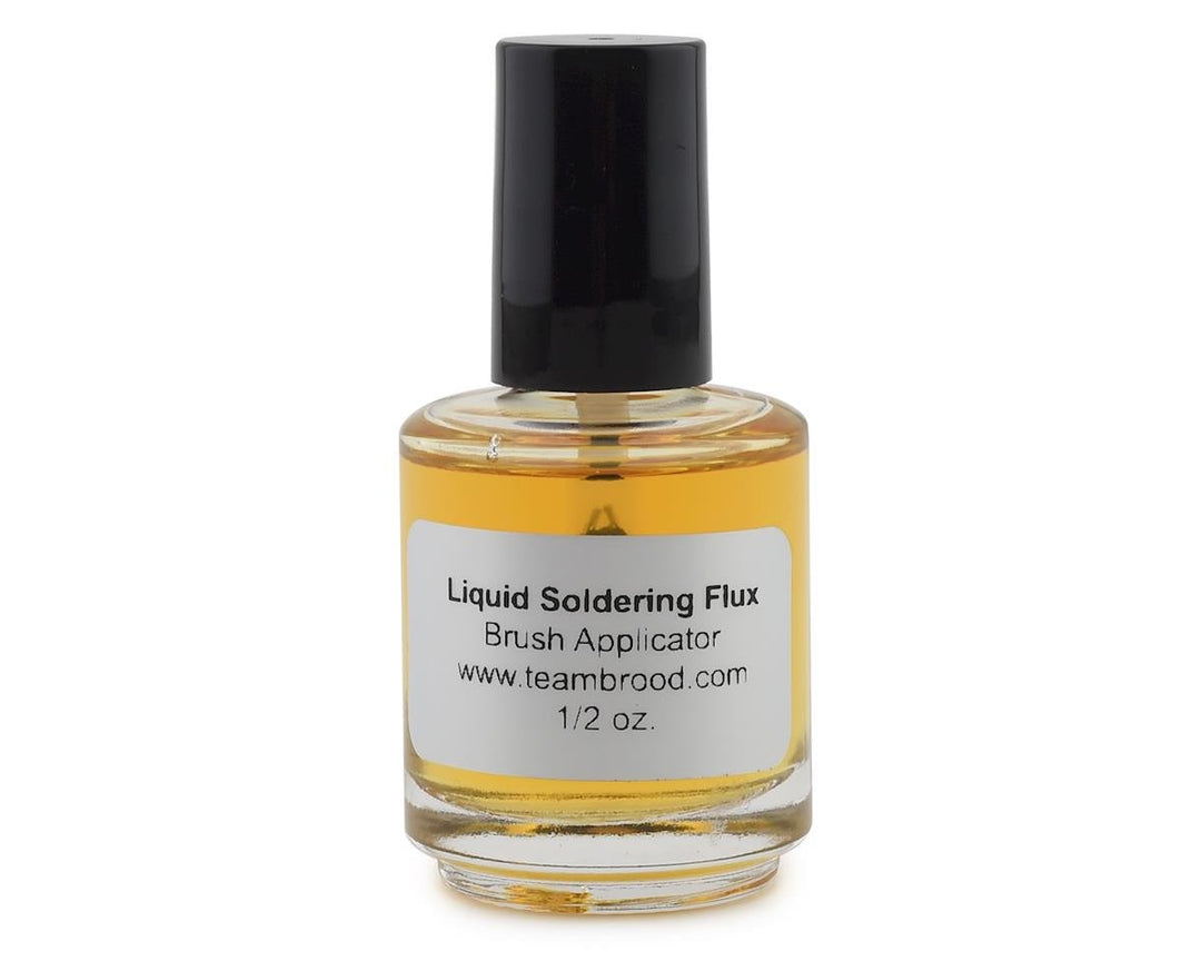 Team Brood Liquid Soldering Flux Brush Bottle (1/2oz) BRO-TBR-SOLDERINGFLUXLB