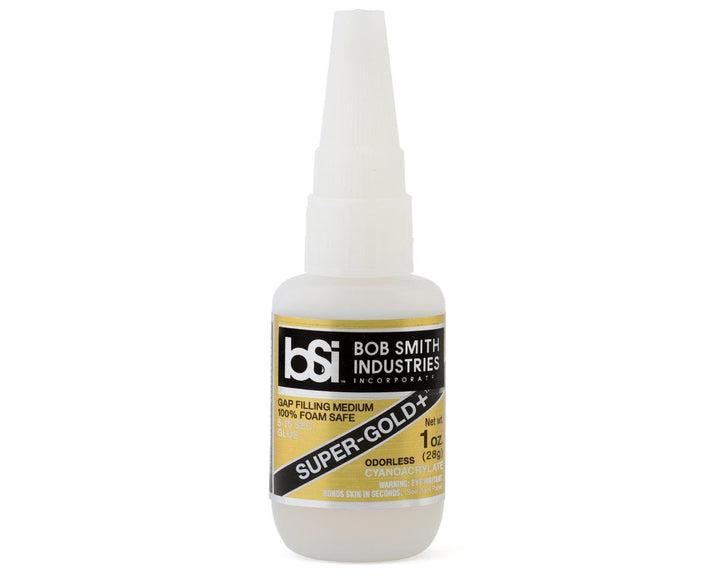 Bob Smith Industries Super-Gold+ Odorless Foam-Safe CA Glue