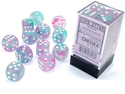 Nebula Luminary Dice Block - 16mm D6 (12ct)