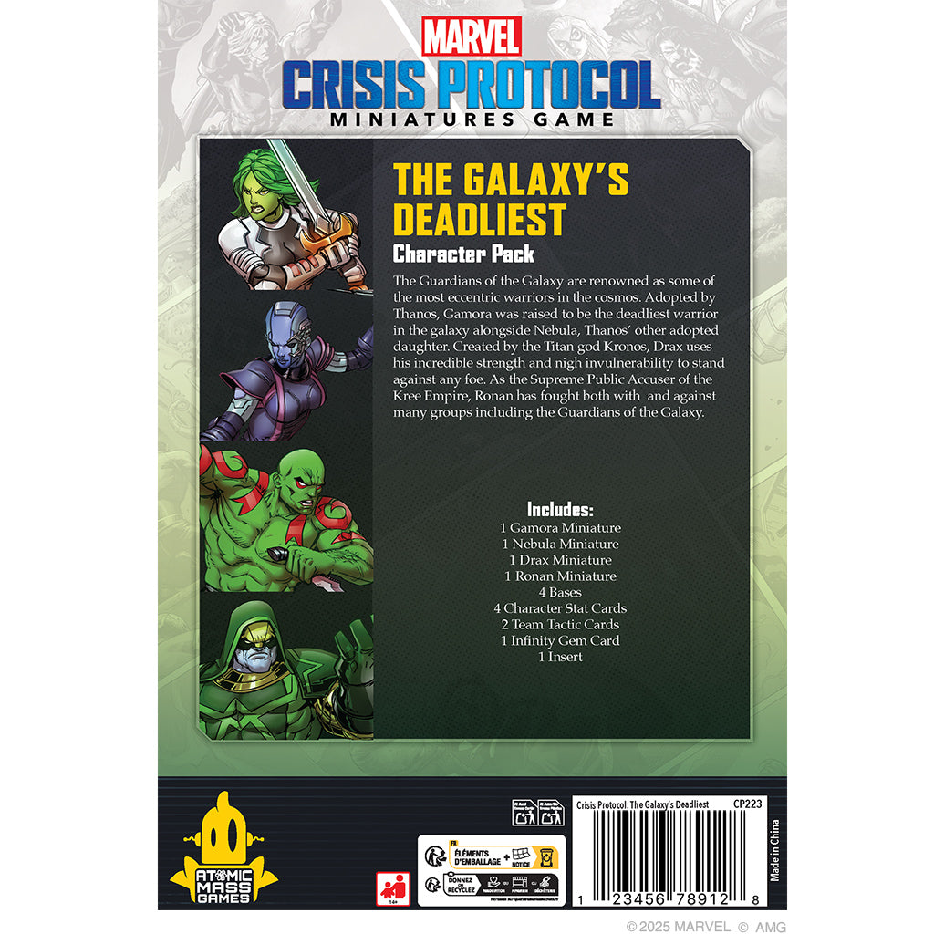 Marvel: Crisis Protocol - The Galaxy's Deadliest Character Pack